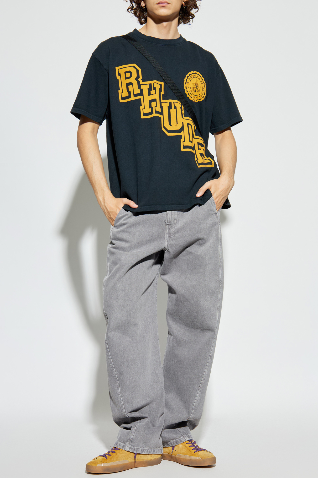 Rhude T-shirt with print | Men's | Vitkac